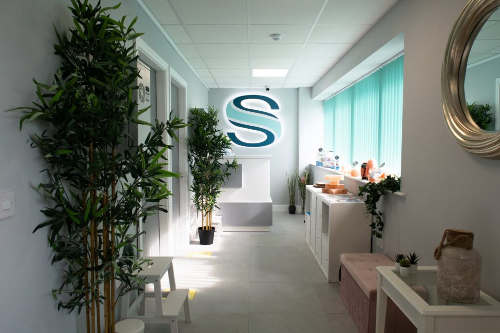 Seomra Salainn reception area